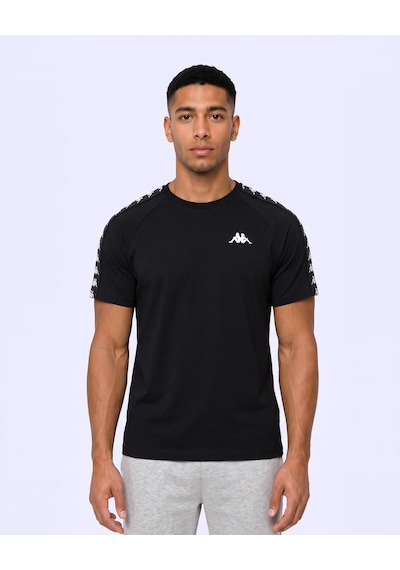 Kappa 222 Banda Andry T-shirt Erkek Siyah Regular Tişört
