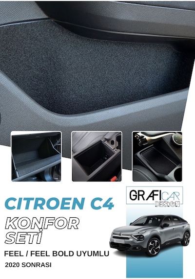 Citroen C4 Konfor Seti - Feel Bold Uyumlu ,araç İçi Kaplama Set