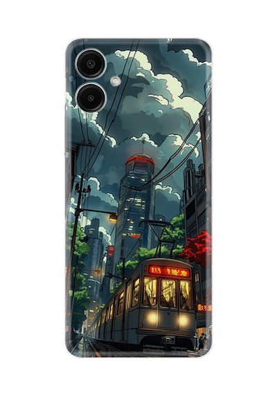 Samsung Samsung Galaxy Uyumlu A06 Kılıf Boutique Baskılı Resimli Train Pcode -049