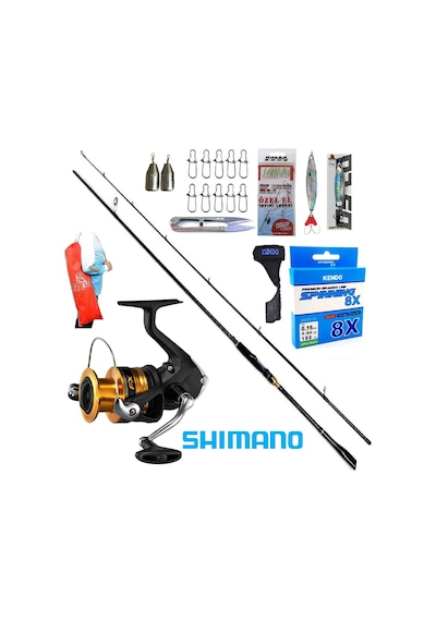 Shimano Fx 3000 244cm 6-32gr Zen Pro Karbon Spin Olta Takımı Seti