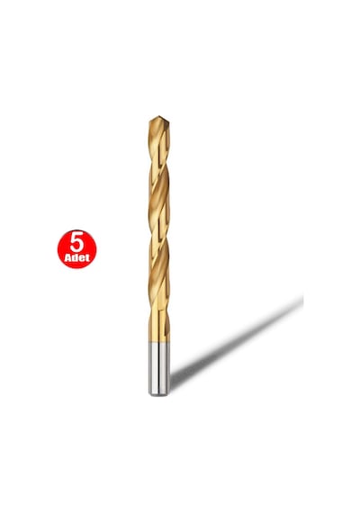 Gfb Titanyum Matkap Ucu Hss Metal Ahşap Plastik - 4 mm _5 Adet