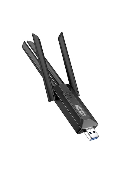 Go-des Gd-wps017 Wi-fi Usb Adaptörü 1200m Siyah
