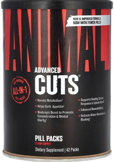 Universal Nutrition Anımal Advanced Cuts New Formula Cutting ...