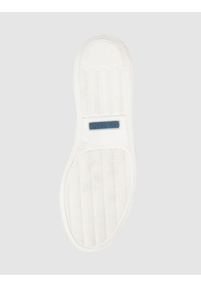Cabani Lacivert Hakiki Deri Erkek Oxford Sneaker