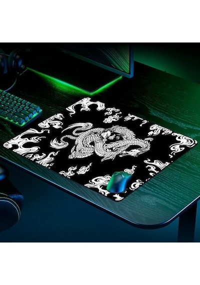 Porge Lingyun Series Esport Mouse Pad 48x40, 50x50 Mouse Pad Speed Premium Smooth , Dragon, 480x400x3 Mm