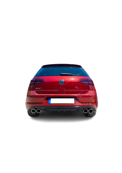 Volkswagen Golf 7.5 (2017-2019) Ps Style Arka Tampon - Difüzör (p
