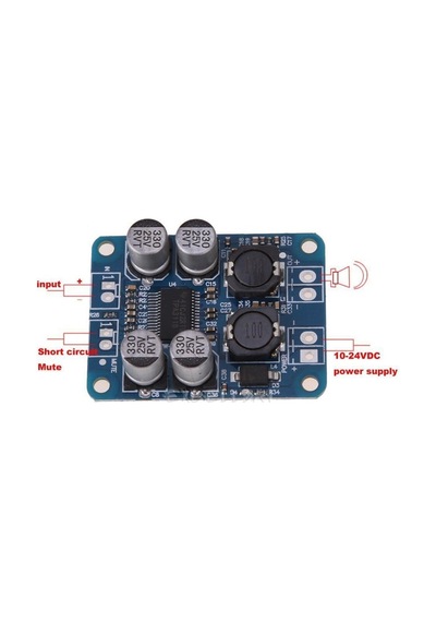 Emaycenter 60W D Class Mono Tpa3118 Power Anfi Amfi Amplifikatör Modül