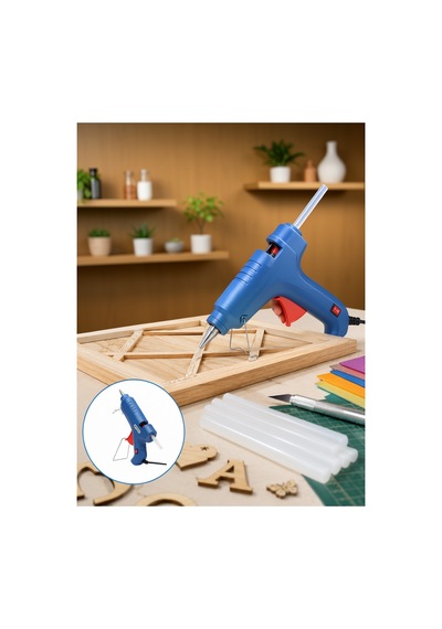 Sıcak Mum Tabancası 40w 5 Silikon Hediye