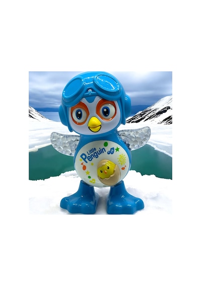 Sesli Işıklı Haraket Eden Pilli Penguen Figür Oyuncak