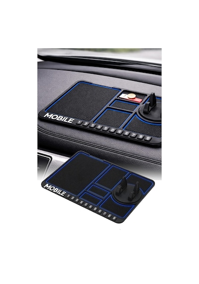 Araç İçi Kaymaz Telefon Tutucu Mat Torpido Organizer Kaydırmaz Silikon Dashboard Standı
