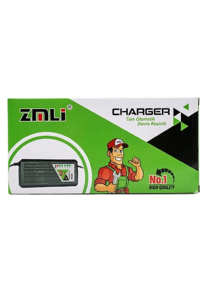 Zmli 72v40-ah Tam Otomatik Devre Kesicili Zmli Marka 1