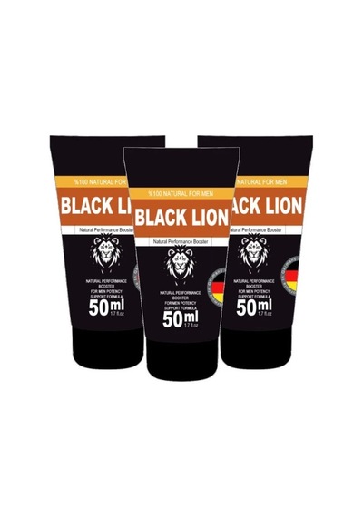 Black Lion 50 Ml 3 Adet Men Booster Krem Erkeklere Özel Anlar Için Krem