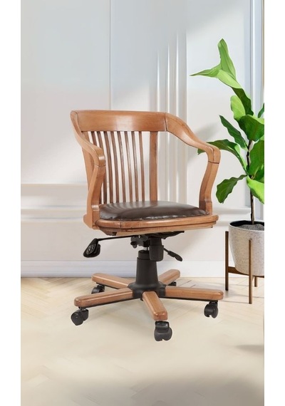 Throne Ofis Sandalyesi Naturel