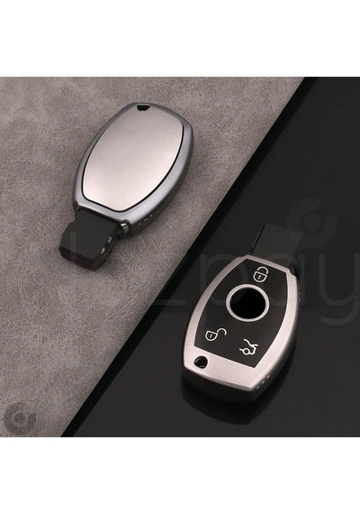 Mercedes A B C E S G Serisi Gl Gla Glc Cla Cls Amg W212 W205 W204 Titan Gri Tpu Anahtar Kılıfı