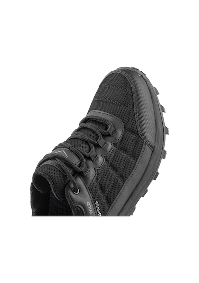 North Of Wild Yukan Su Geçirmez Unisex Kısa Bot - Sıyah 001