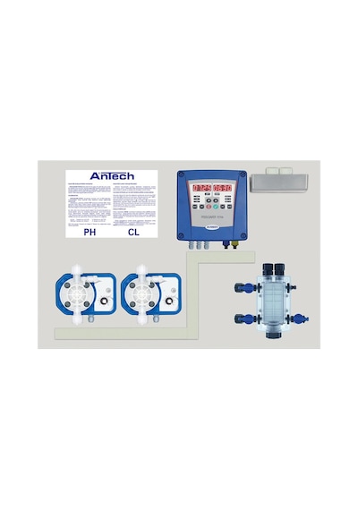 Sistem 05 Ph & Orp Ölçümlü Optima Pompalı Havuz Kontrol Sistemi