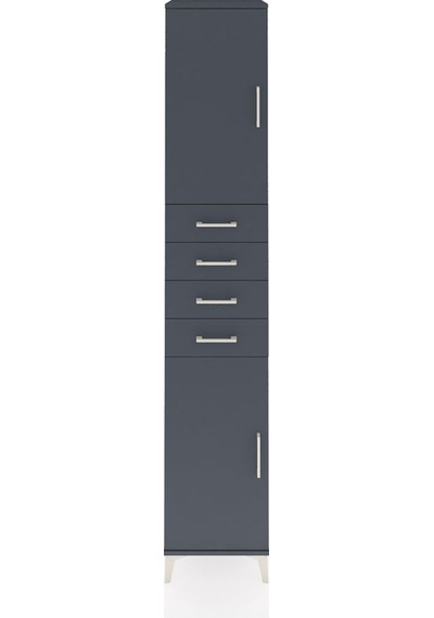 Hyperion Dolap 4 Raflı 4 Çekmeceli 2 Kapaklı 44x44x243 Antrasit-antrasit Antrasit Hyperion Dolap 4 Raflı 4 Çekmeceli 2 Kapaklı 44x44x243 Antrasit-antrasit Antrasit