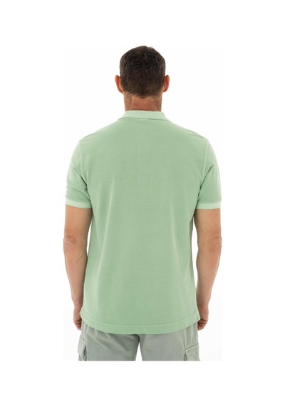 AR-MA Arma Erkek Regular Fit Parça Boyama Polo Yaka T-shirt 001