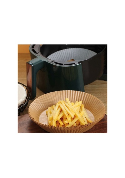 50 Adet Airfryer Pişirme Kağıdı Hava Fritözü Xiaomi Philips Yağsız Tefal Kumtel Mi Kağıt