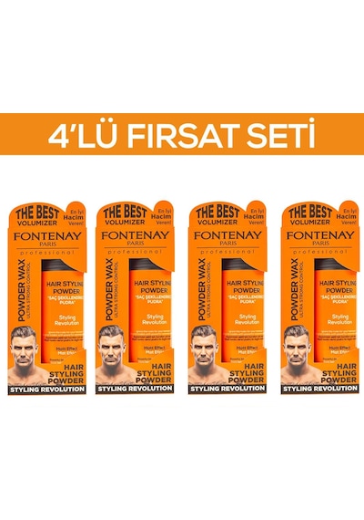 Fontenay Saç Şekillendirici Pudra Toz Wax Ultra Strong 4 x 20 G