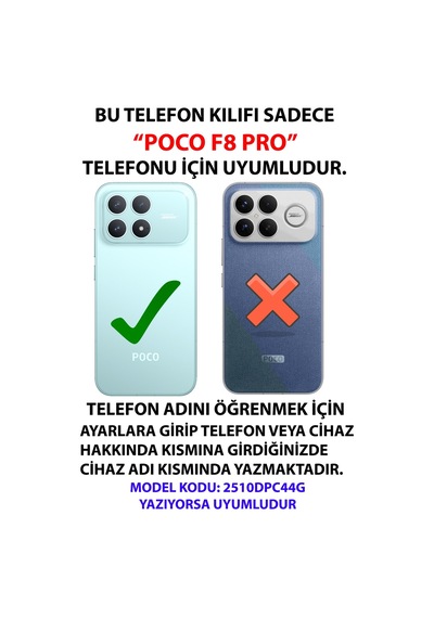 Poco F8 Pro Uyumlu Mantık Ve Duygu Temalı Baskılı Silikon Kılıf
