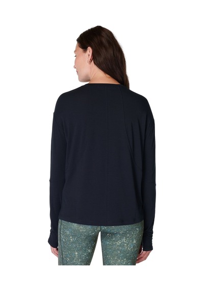 Sweaty Betty Sweaty Betty Soft Flow Studio Long Sleeve T Kadın Siyah Tank Top Blk Siyah