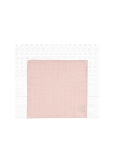 Gezenbebe Hero 3'lü Müslin Ağız Ve Omuz Bezi Seti 30x30 Pembe