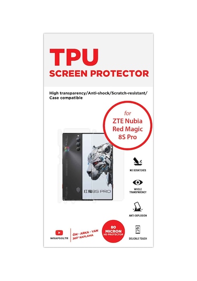 Zte Nubia Red Magic 8s Pro Full Body 360 Derece Hd Film