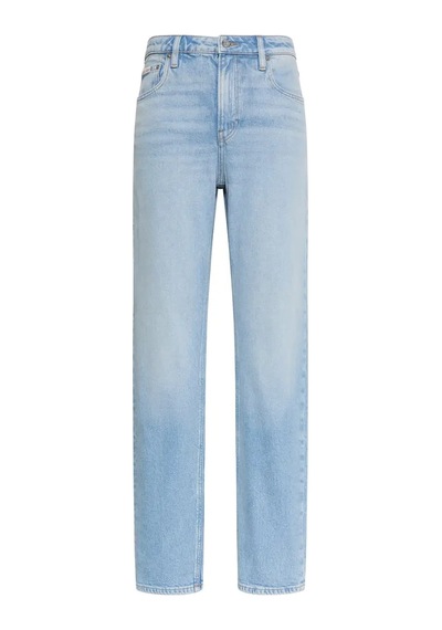 Calvin Klein Hıgh Rıse Straıght L, Ylx Mavi Kadın Kot Pantolon Calvin Klein Hıgh Rıse Straıght L, Ylx Mavi Kadın Kot Pantolon