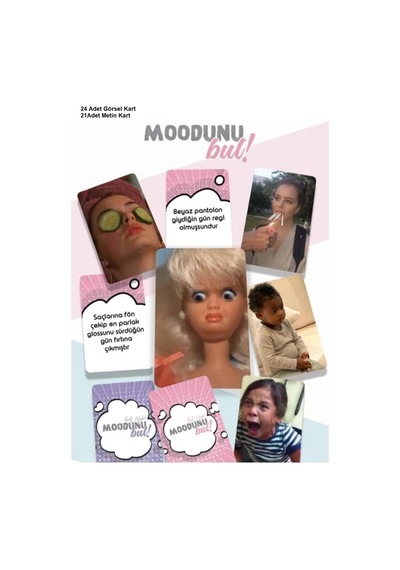Moodunu Bul 4'lü Avantajlı Mega Set Klasik 1+2 + Kızlar Gecesi 1 + Şarkı Sözleri Ortamı Eğlenceli