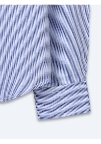 Kip Mavi Mikro Regular Fit Uzun Dokuma Casual %100 Pamuk Gömlek