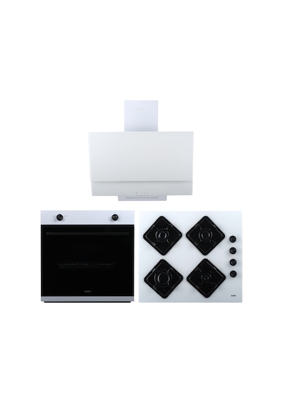 Exep Line EF-200 - EO-320 - ED-401 Beyaz Ankastre Set