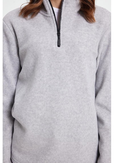 Tudors Kadın Standart Fit Anti-pilling Tüylenme Yapmayan Soğuk Geçirmez Gri Bato Yaka Polar Sweatshirt-42291 Gri Tudors Kadın Standart Fit Anti-pilling Tüylenme Yapmayan Soğuk Geçirmez Gri Bato Yaka Polar Sweatshirt-42291 Gri