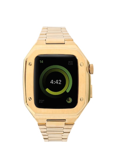Watch 7 45mm Uyumlu Krd-64 Metal Mkst Kordon-gold