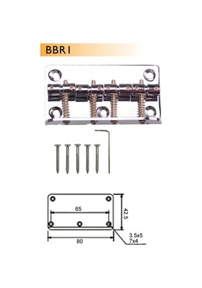 Dr.parts Bas Köprü Krom 80x42.5