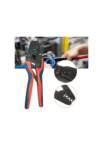 Eleco-dr-156b İzolesiz Terminal Sıkma Aleti 0,5-6 Mm²
