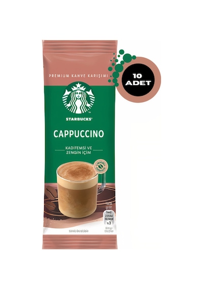 Starbucks Cappuccıno 10 x 14 G