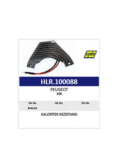 Kalorıfer Motor Rezıstansı P306 97