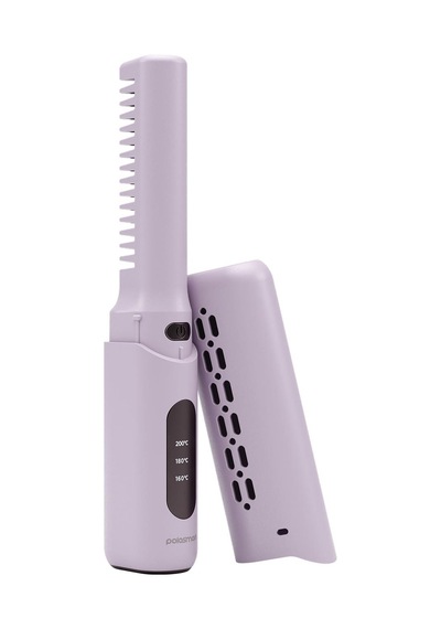 Polosmart Pbs708 Şarjlı Mini Düzleştirici Tarak 2000mah Lila
