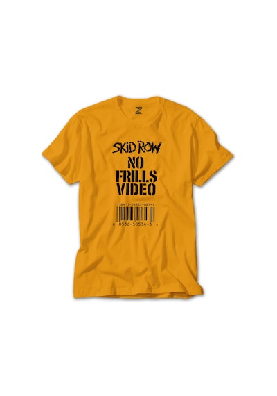 Skid Row No Frills Video Füme Tişört
