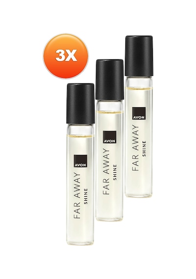 Avon Far Away Shine Kadın Parfüm EDP 3 x 10 ML