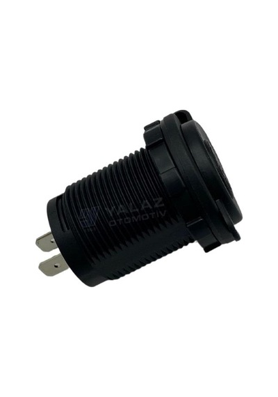 Eng 12v-24v Telefon Şarj Cihazı Usb Kapaklı Marin Led Işık