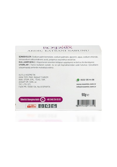 Rosemix - 115 - - Ardıç Katranı Sabun Kutulu 90gr - 2 Adetlik - Ilkestor - Set Ürün Diğer