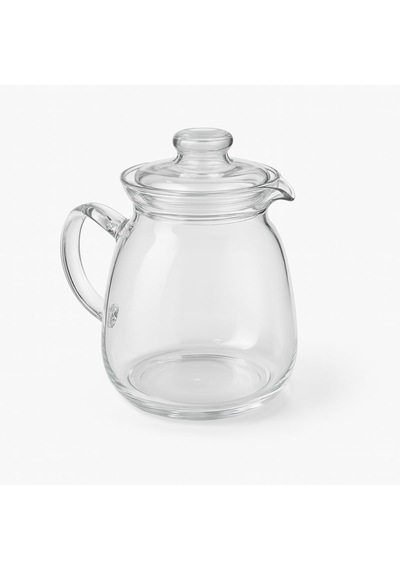 Isıya Dayanıklı Borosilikat Cam Demlik 600 Ml Şeffaf Çaydanlık, Filtreli Bitki Çayı Ve Kahve Demleme Sürahisi, Kapaklı Cam Demlik