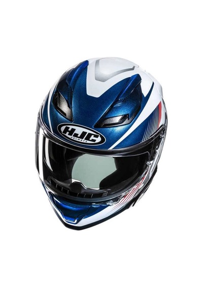 Hjc F71 Catos Mc21 Kask Mavi Beyaz