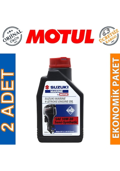 Motul Suzuki Marine 4t Sae 10w-30 1 Lt Tekne Motor Yağı 2 Adet