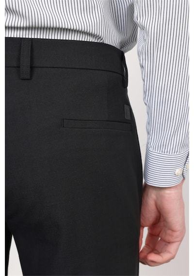 İmza Siyah Yan Cep Comfort Fit Esnek Chino Pantolon 1003260171