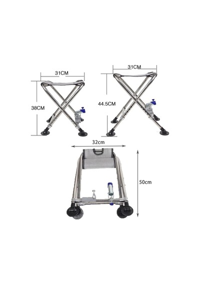 Sunup Sn-25796 Katlanabilir Balıkçı Taburesi