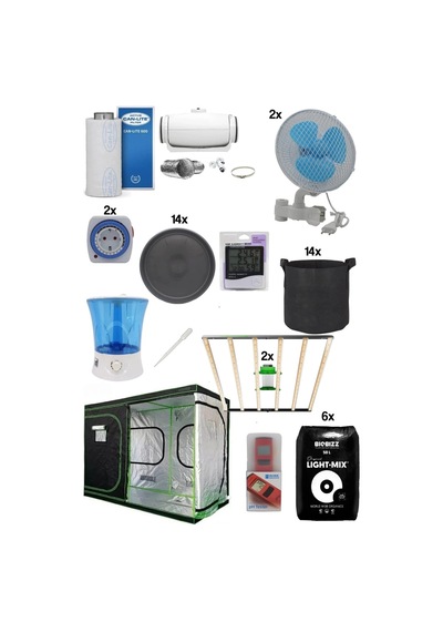 300x150x200 Bitki Yetiştirme Kabin Seti Pro-1646