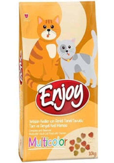 Multi Color Yetişkin Kedi Maması 10 Kg